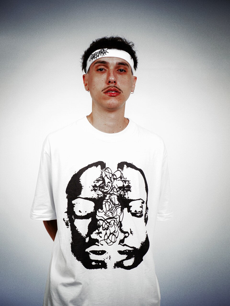 Tag Headband White