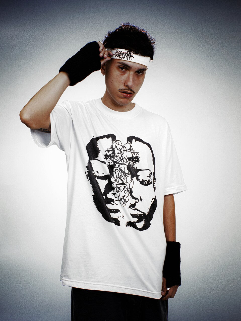 Two Minded White T-Shirt