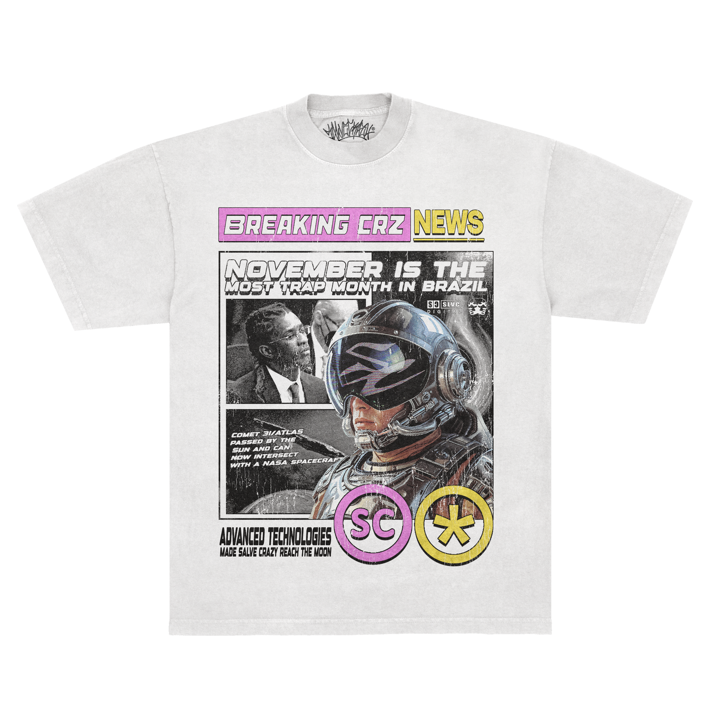 camiseta over 'breaking CRZ news'