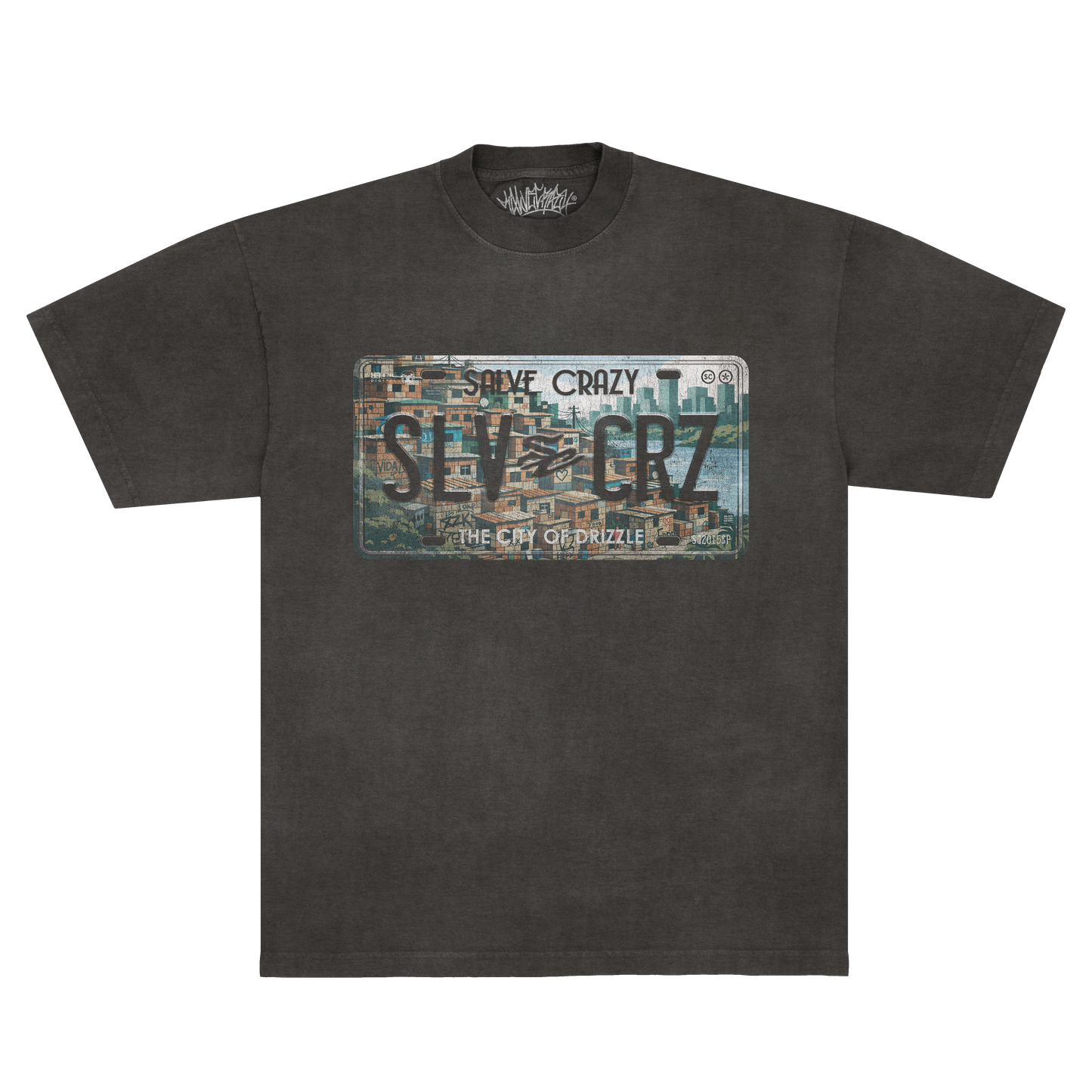 camiseta over 'plate slum'