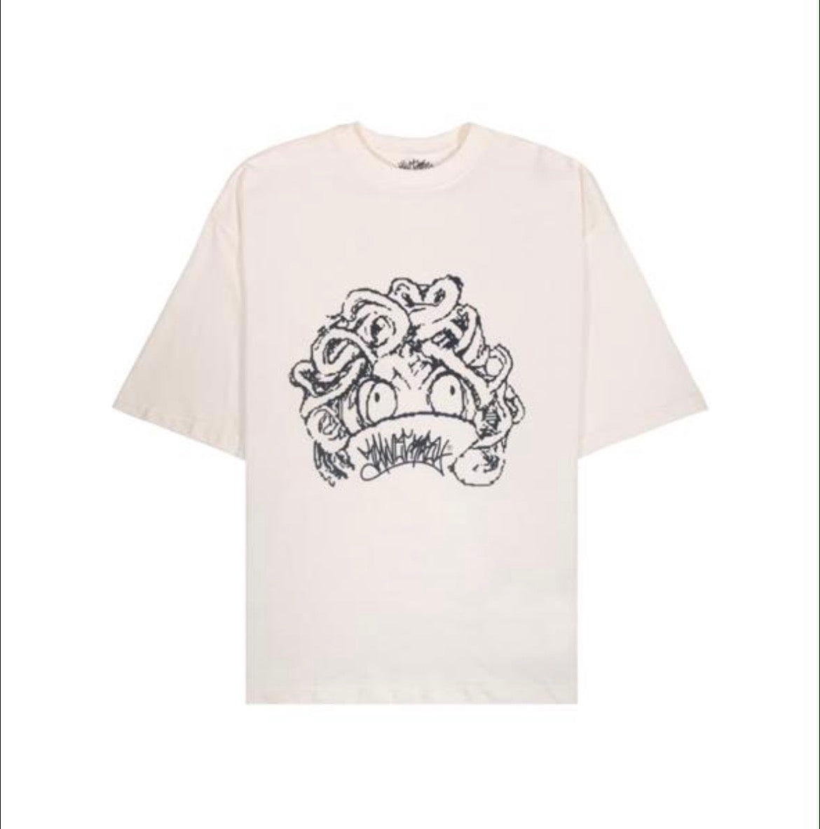 camiseta over 'crazy snake'