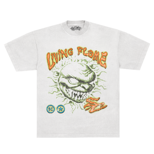 camiseta boxy 'living flame'