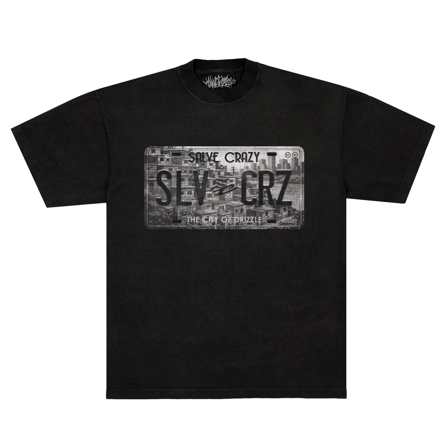 camiseta over 'plate slum'