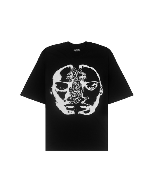 Two Minded Black T-Shirt