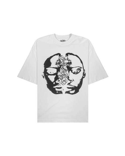 Two Minded White T-Shirt